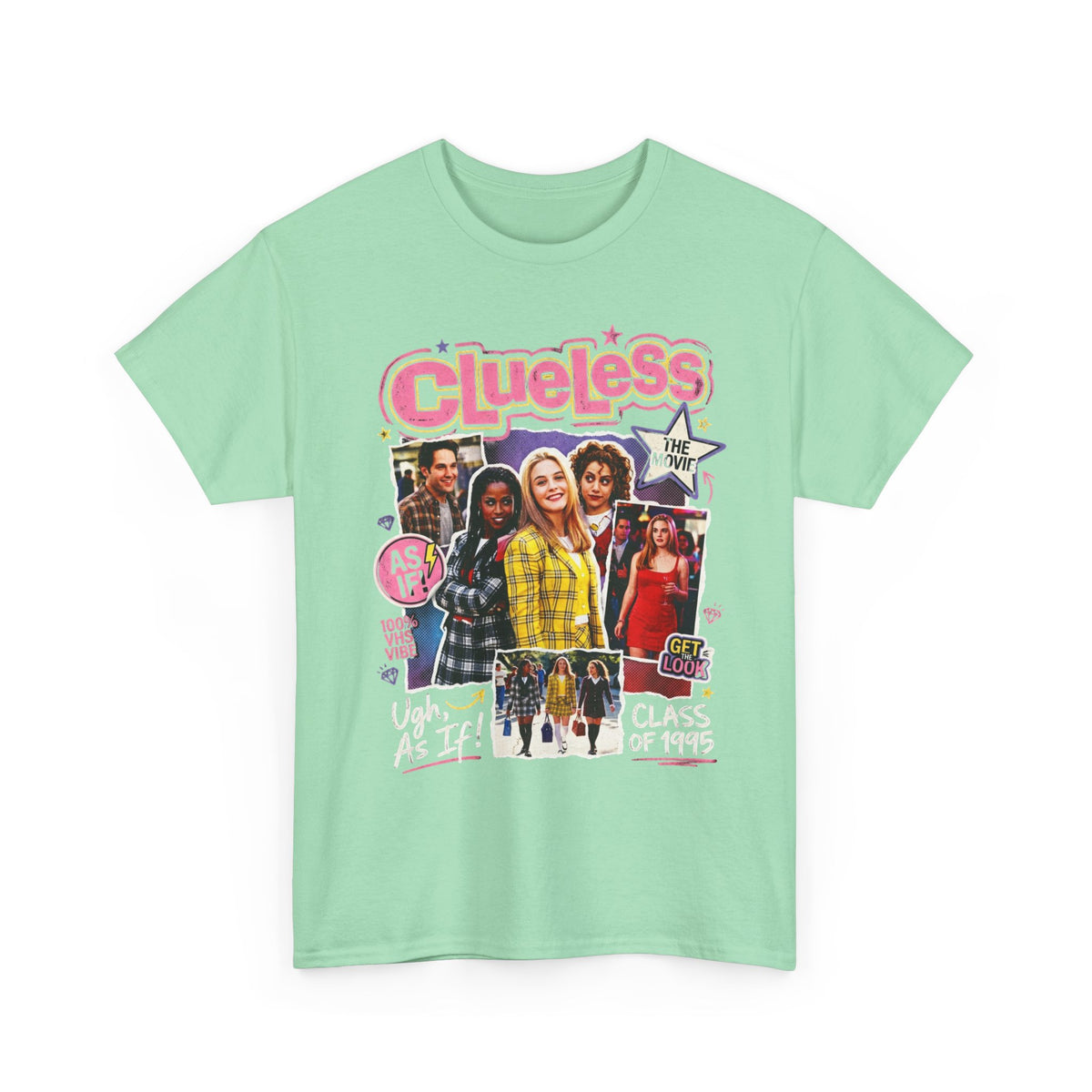 Clueless Vibe | Nostalgic Graphic Tee, 90s Fashion