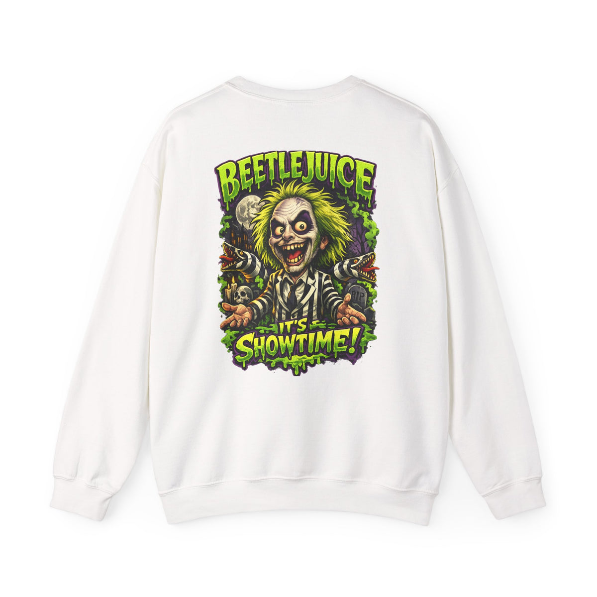 Beetlejuice "It's Showtime" Crewneck Sweatshirt