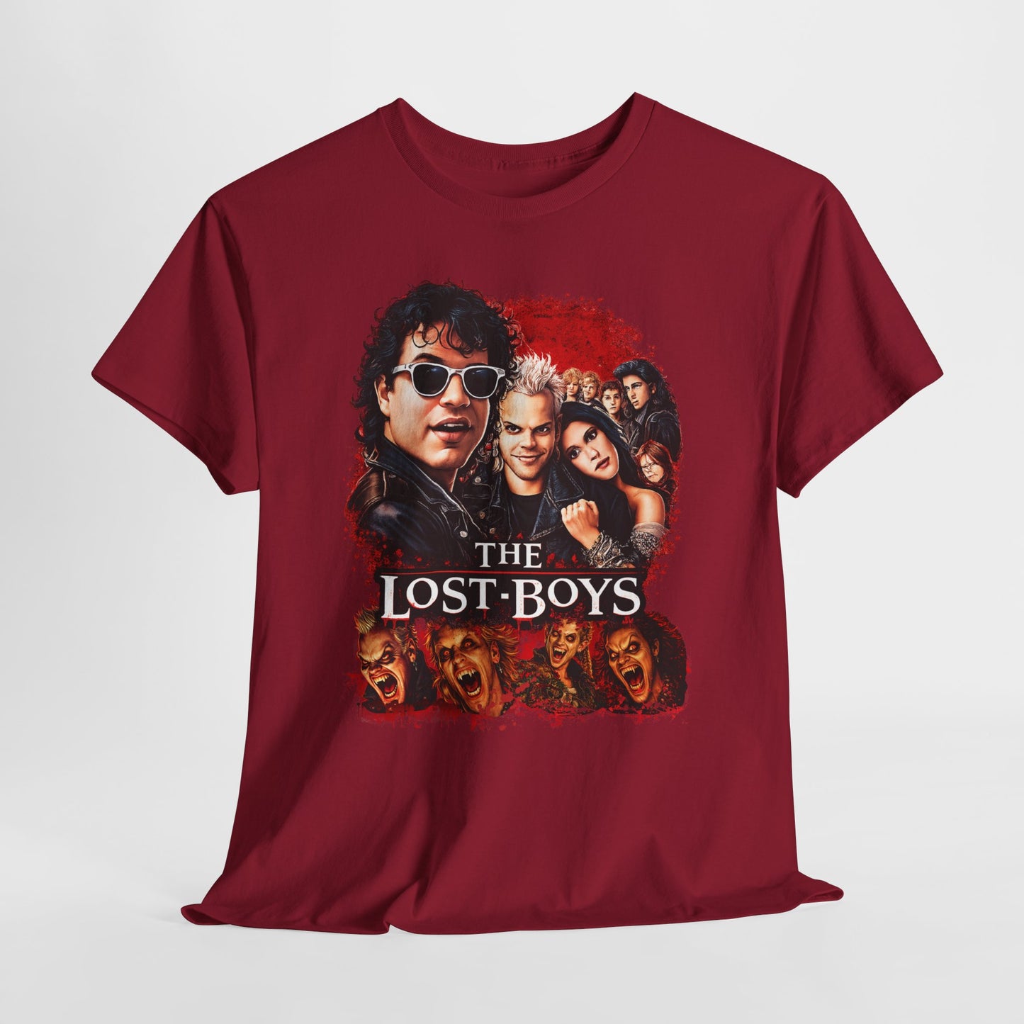 The Lost Boys Movie Poster Tee — Retro 80s Vampire Graphic T-Shirt