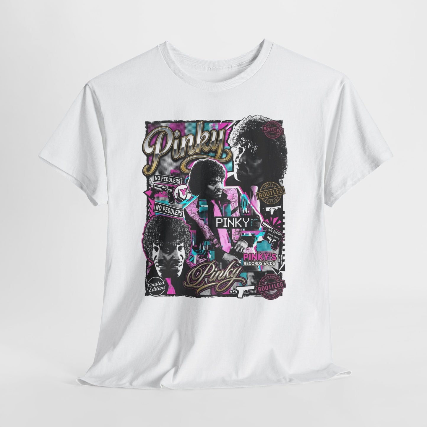Pinky Retro Movie Collage T-Shirt