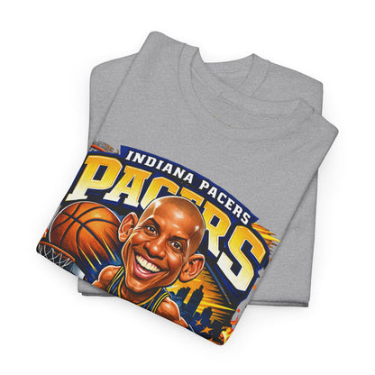 Pacers Miller 3-Point King Basketball T-Shirt