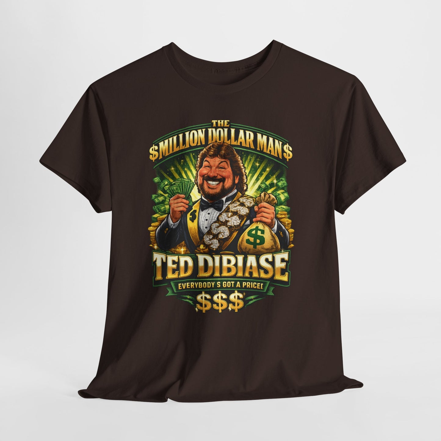 Ted Dibiase Million Dollar Man T-Shirt — Retro Wrestling Tee