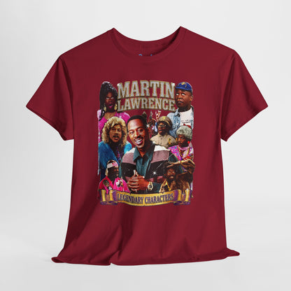 90s Nostalgia Martin Lawrence Multi-Character Tribute T-Shirt