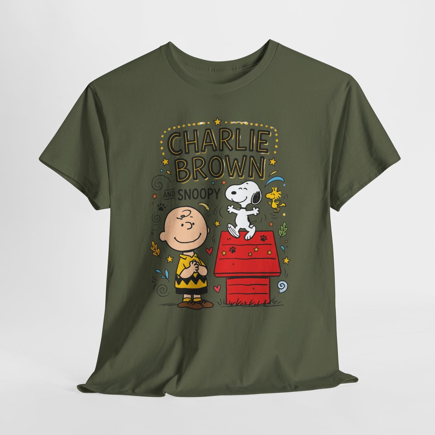 Charlie Brown & Snoopy T-Shirt — Peanuts Classic Graphic Tee