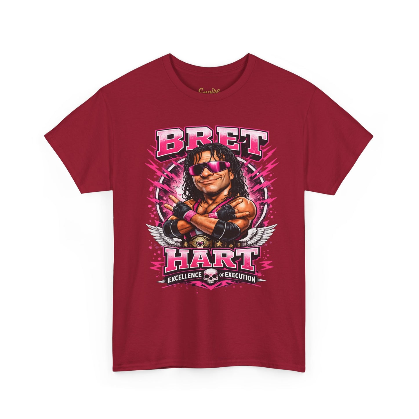 Bret Hart Tribute T-Shirt — "I Am The Best There Is" Retro Wrestling Tee