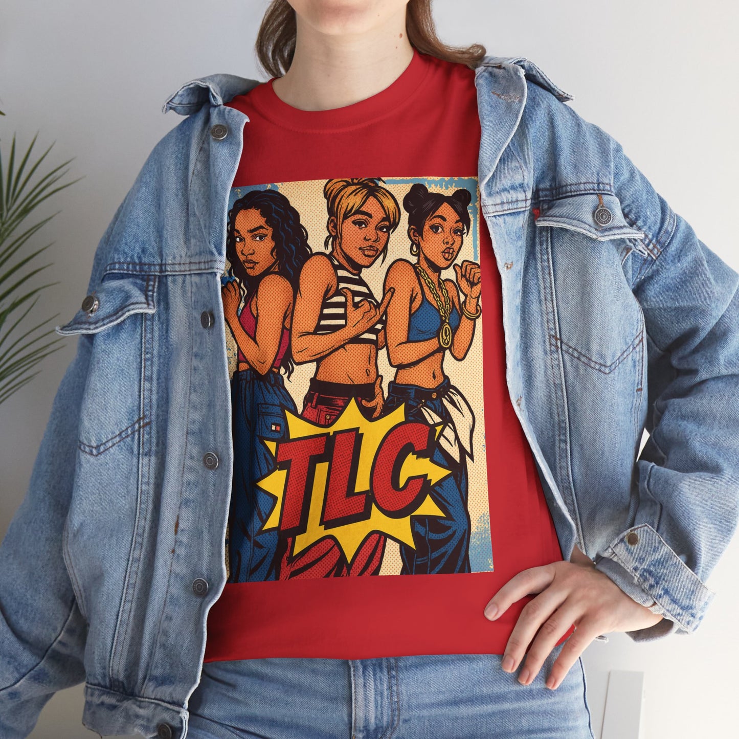 TLC Inspired Retro Graphic Shirt, 90s Nostalgia T-Shirt