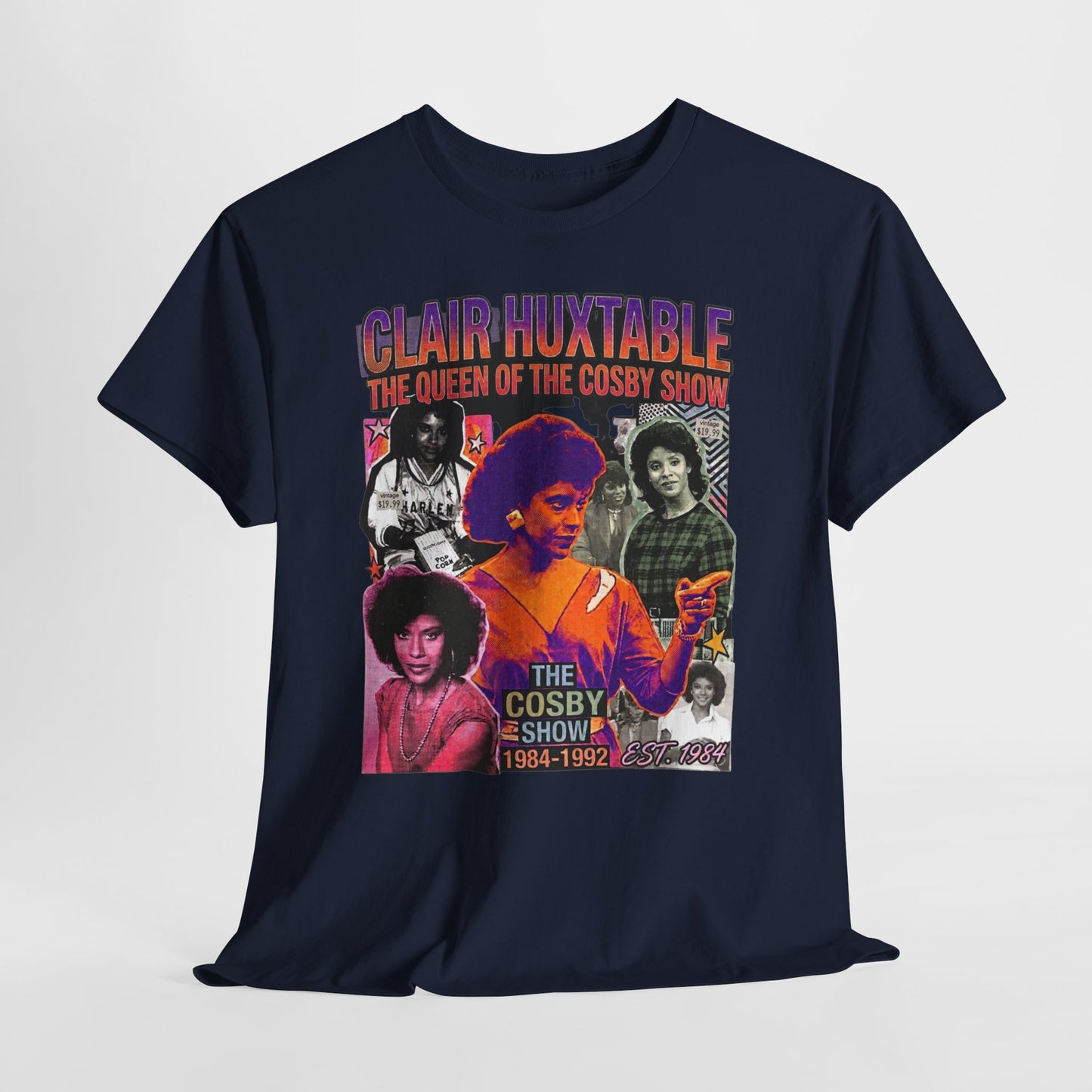 Retro TV Tribute Tee – 'Clair Huxtable: The Queen of The Cosby Show'