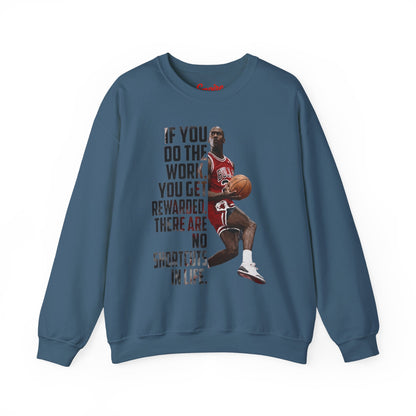 Motivational Basketball Quote Crewneck Sweatshirt