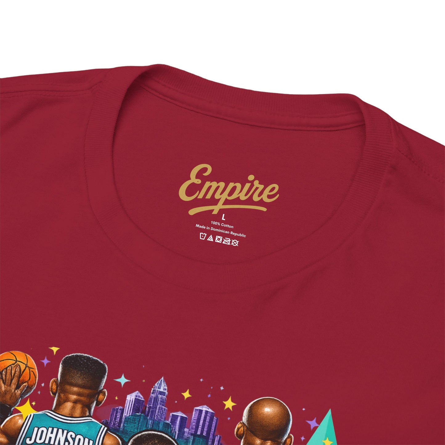 Charlotte Hornets Basketball T-Shirt — Team Player Caricature Tee