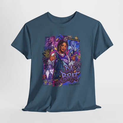 Da Brat 'You the Goat' Graphic Tee — Retro Hip-Hop Portrait Shirt