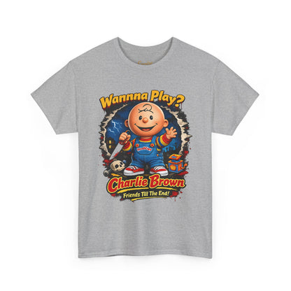 Charlie Brown "Wanna Play?" Graphic Tee