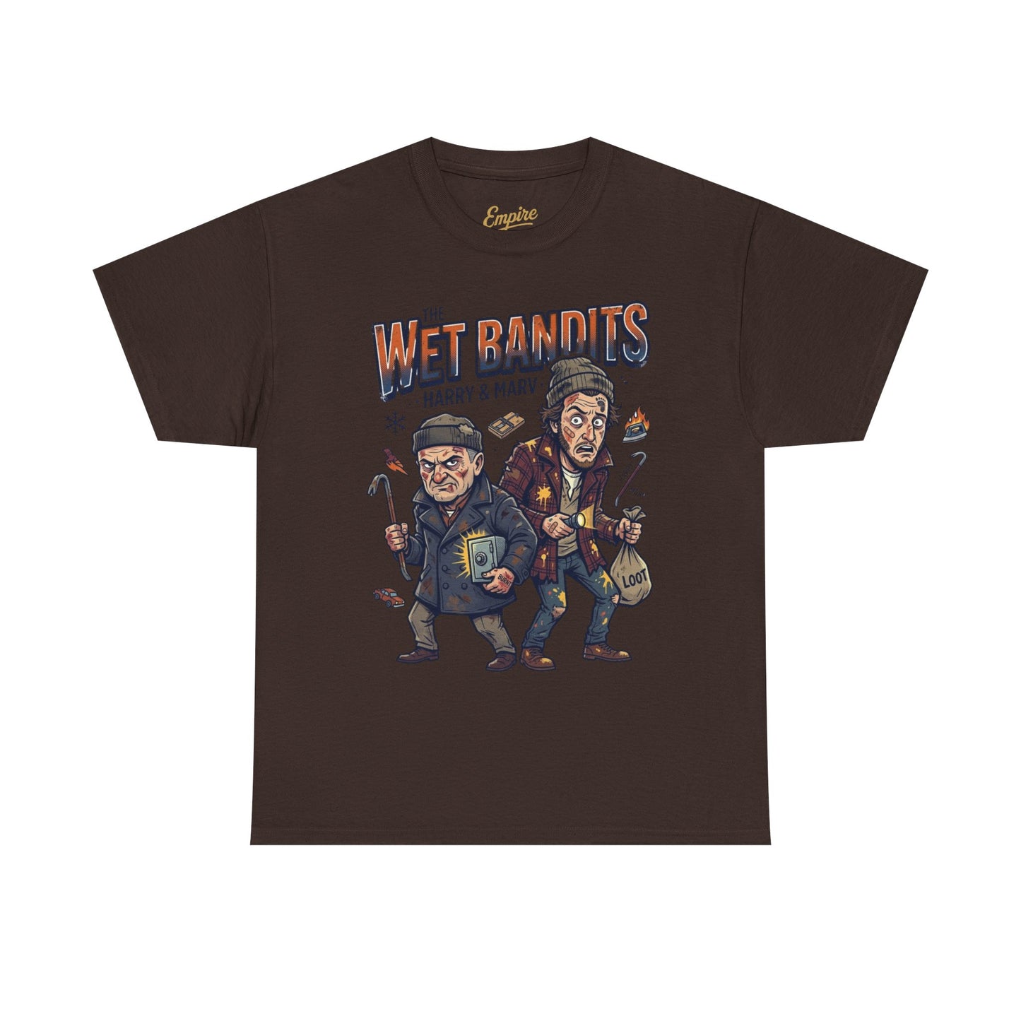 Wet Bandits Movie Tee — Harry & Marv Funny Christmas T-Shirt