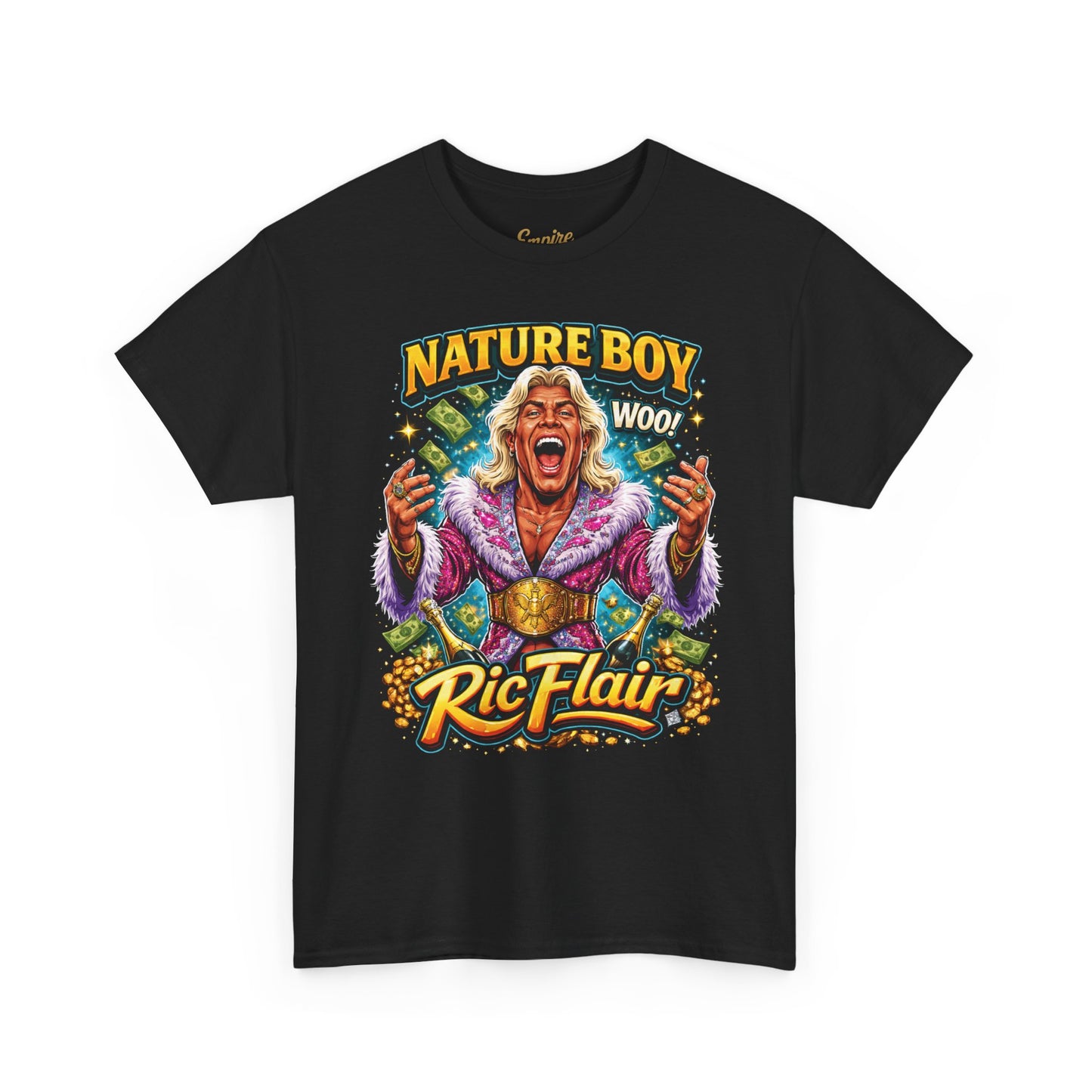 Ric Flair 'Nature Boy' Graphic Tee — Retro Wrestling Fan T-Shirt