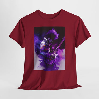 Vibrant Artistic Guitar Tee