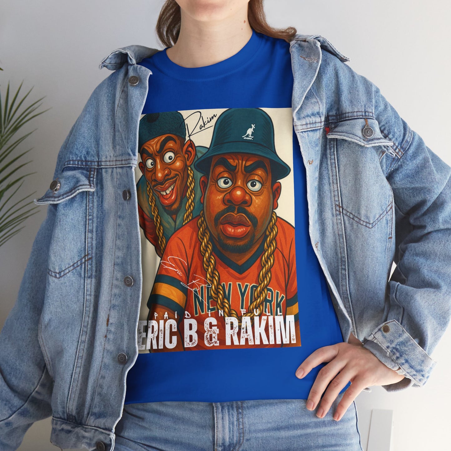 "Eric B and Rakim" Vintage Rap Duo Graphic Tee