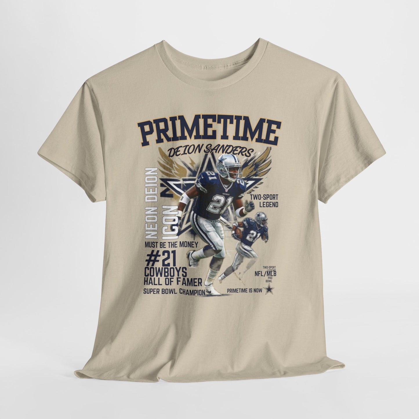 Primetime Deion Sanders Football Tee
