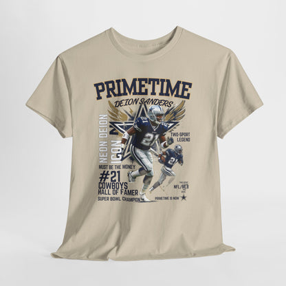Primetime Deion Sanders Football Tee