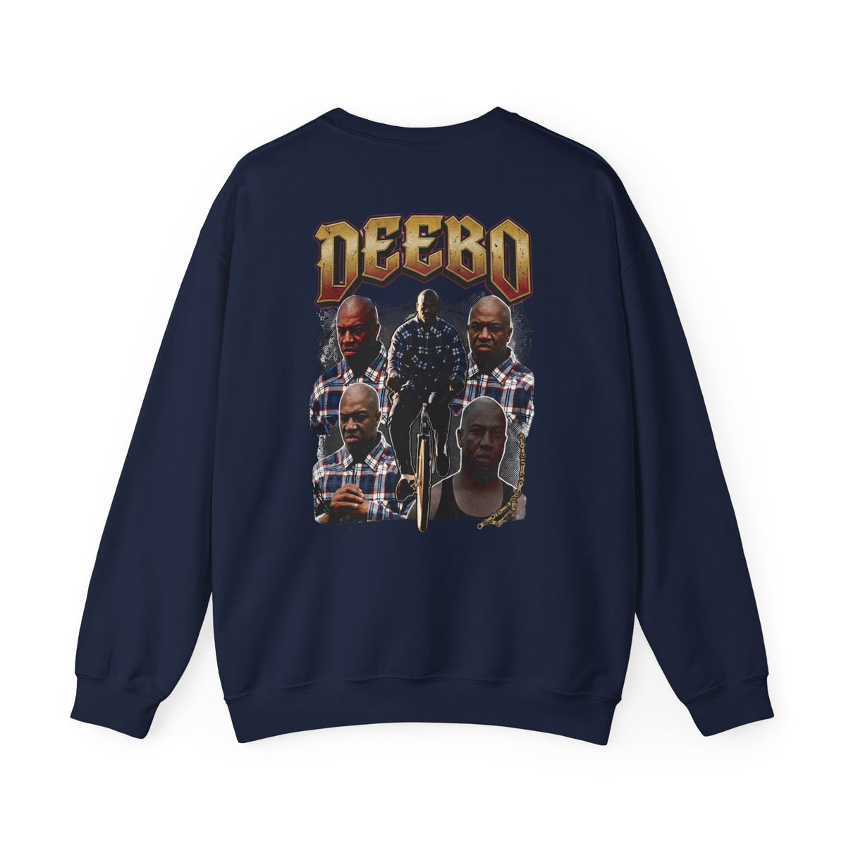 Deebo Graphic Crewneck Sweatshirt — Retro Streetwear Tribute