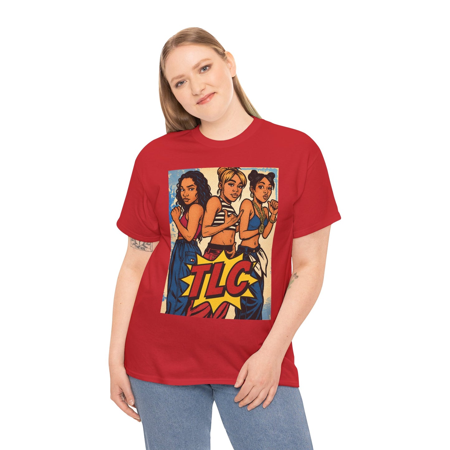 TLC Inspired Retro Graphic Shirt, 90s Nostalgia T-Shirt