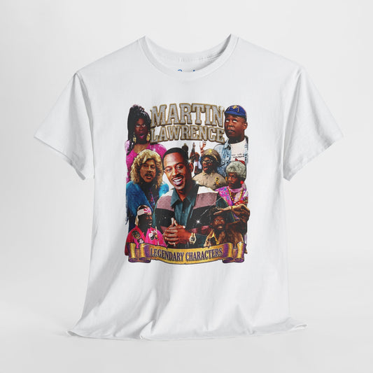 90s Nostalgia Martin Lawrence Multi-Character Tribute T-Shirt