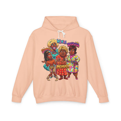 Big Momma & Nem Hooded Sweatshirt — Retro Squad Graphic Hoodie