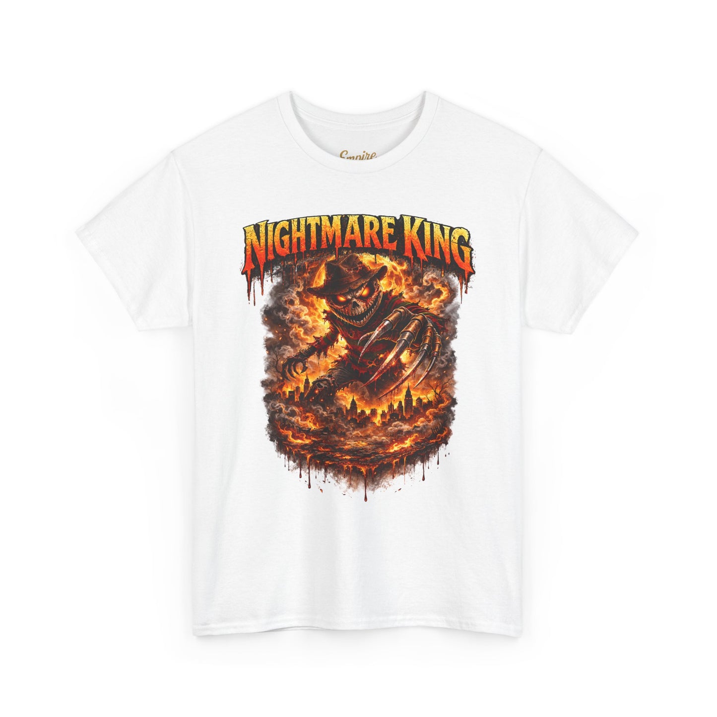 Nightmare King T-Shirt — Scary Skull Horror Tee