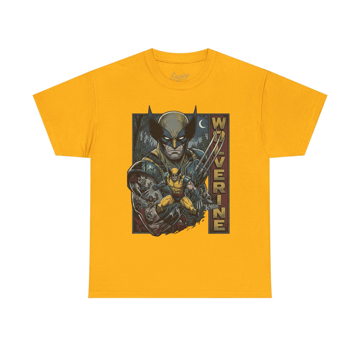 Wolverine Retro Comic Art T-Shirt