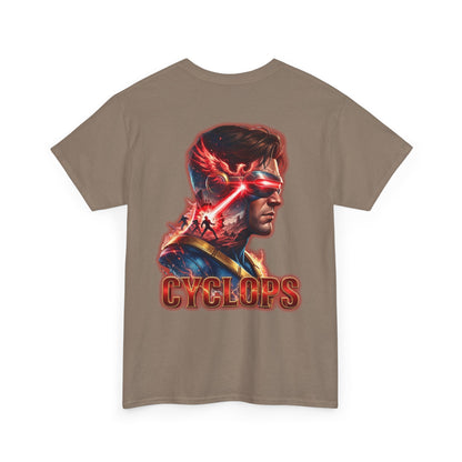 Cyclops Graphic Tee - Retro Superhero X-Men Design