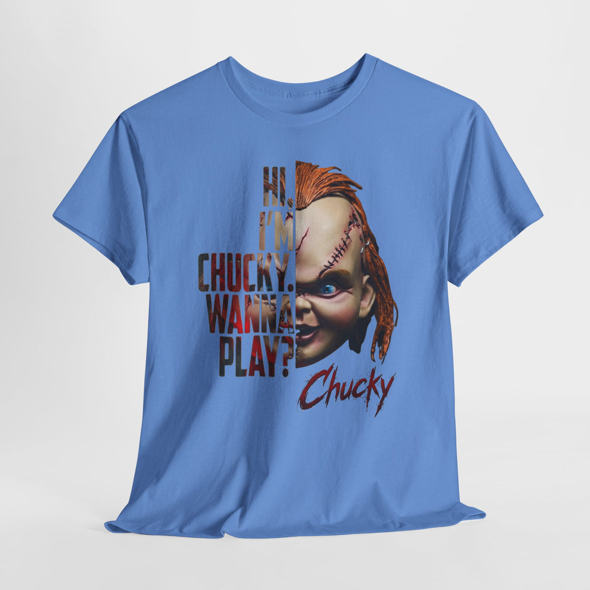 Chucky "Hi, I’m Chucky. Wanna Play?" Graphic Tee