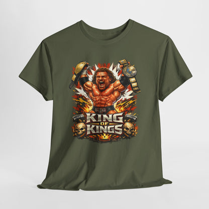 King of Kings Tee - Retro Wrestling Champion Graphic T-Shirt