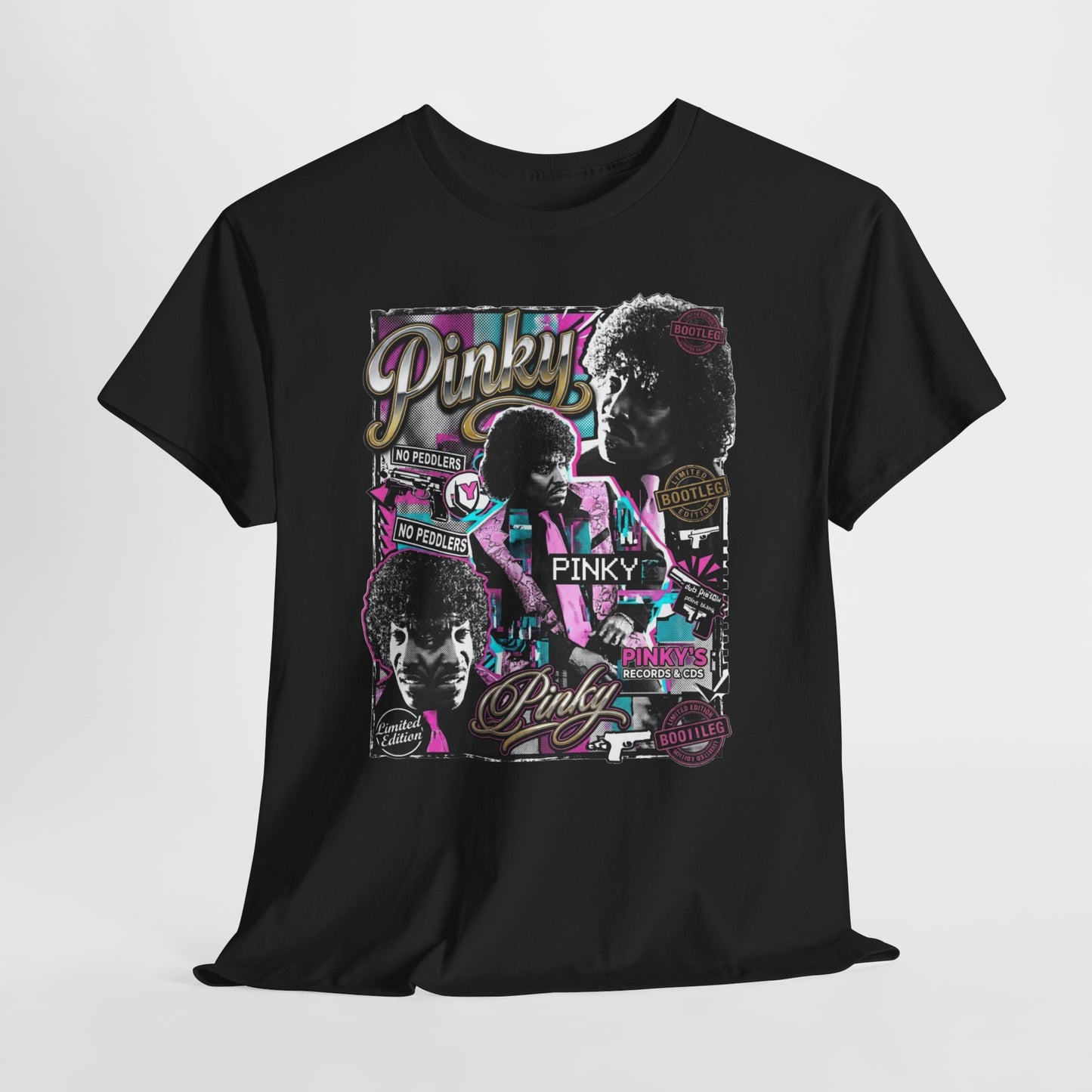 Pinky Retro Movie Collage T-Shirt