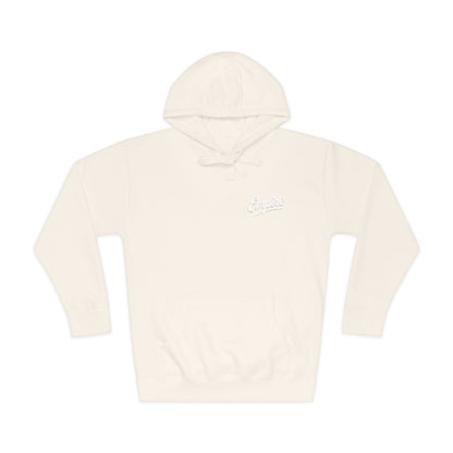 Empire Signature Embroidered Hoodie — Minimal Fleece with White 'Empire' Logo