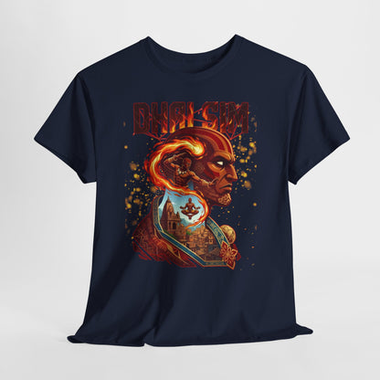 DHALSIM Graphic Tee — Retro Fighting Game Portrait T-Shirt