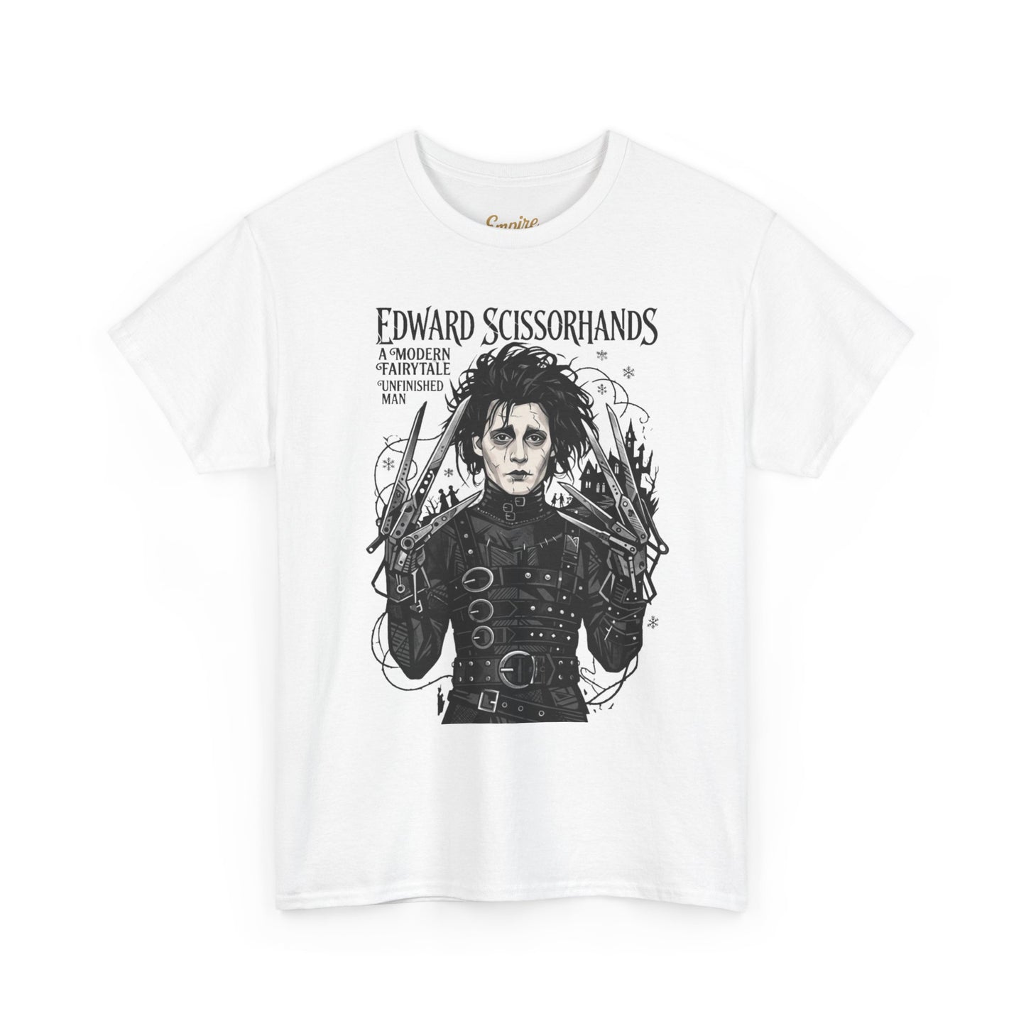 Edward Scissorhands Graphic Tee — Vintage Movie Character T-Shirt
