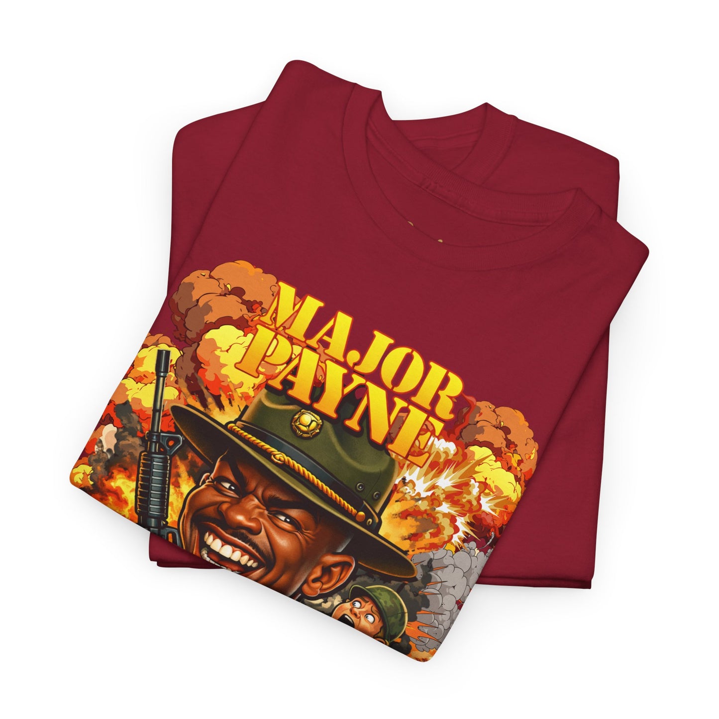 Major Payne Graphic Tee — Vintage Military Comedy Movie Shirt