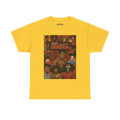 Retro Last Dragon Unisex Heavy Cotton Tee | Perfect for Fans & Casual Wear