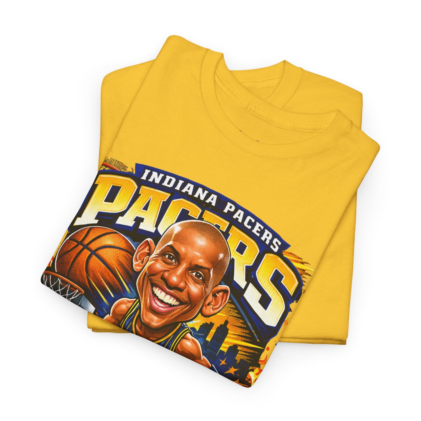 Pacers Miller 3-Point King Basketball T-Shirt