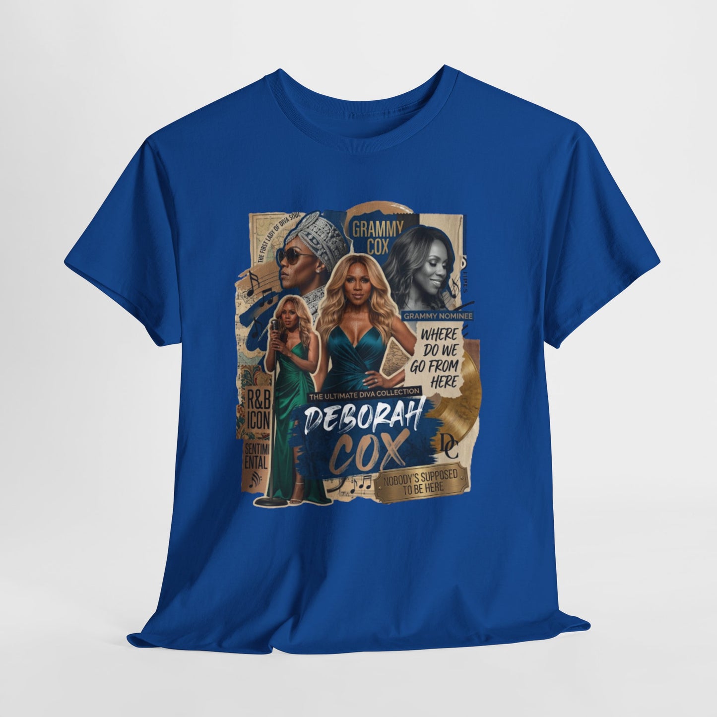 'Deborah Cox' Retro Collage R&B Tribute Shirt