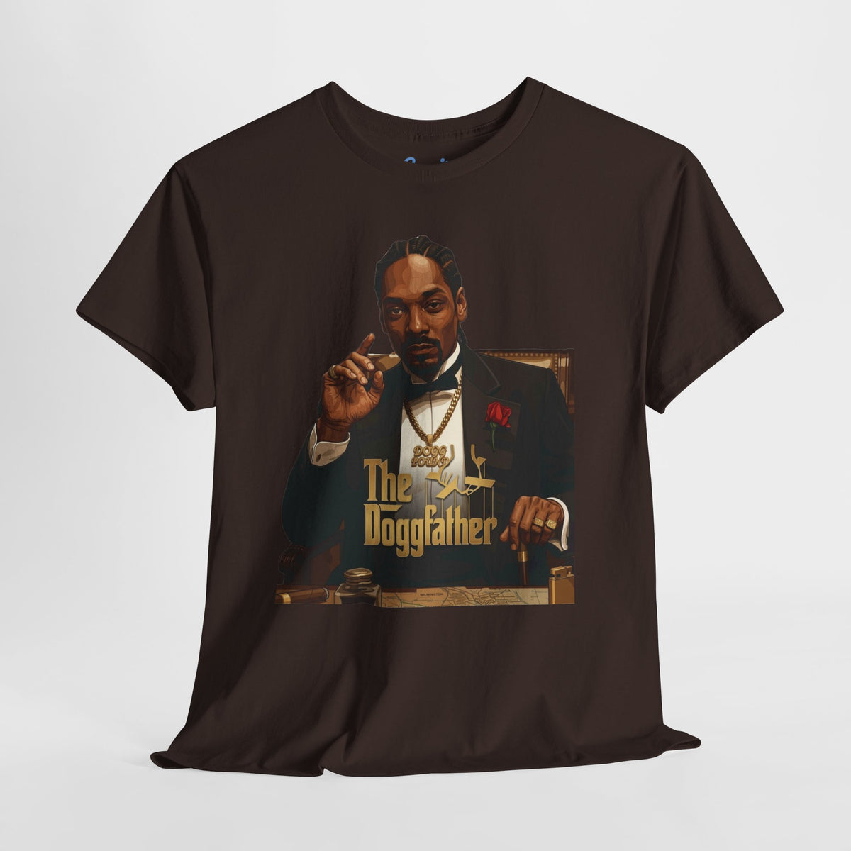 The 'Doggfather' Vintage Mafia-Inspired Rap Tribute Shirt