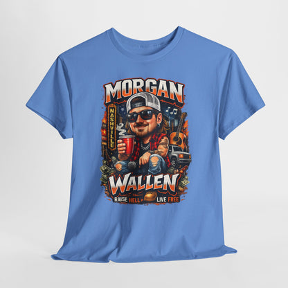 Country M. Wallen Graphic Tee — Country Music Fan Concert Shirt