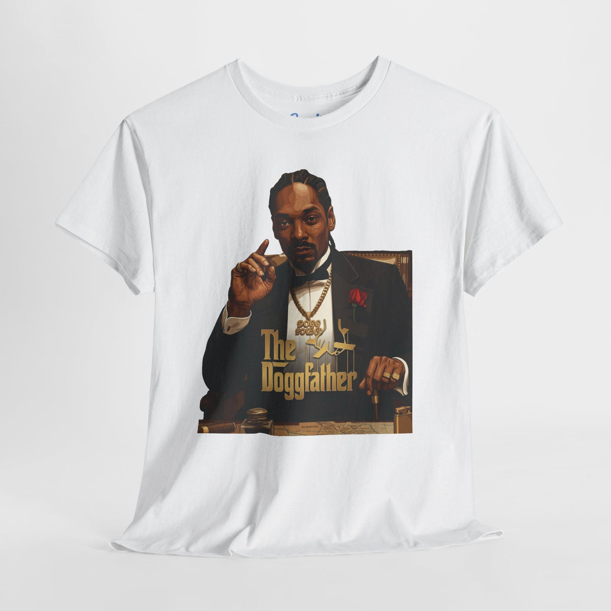 The 'Doggfather' Vintage Mafia-Inspired Rap Tribute Shirt