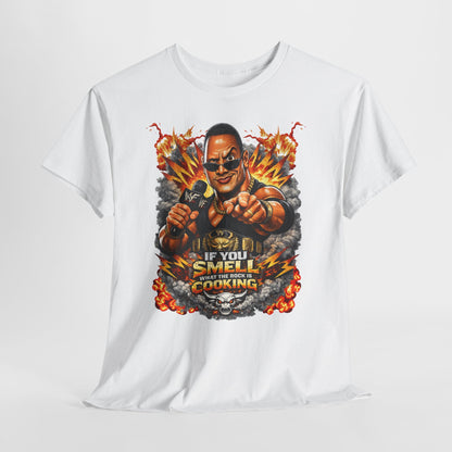 If You Smell What The Rock Is Cooking Graphic Tee