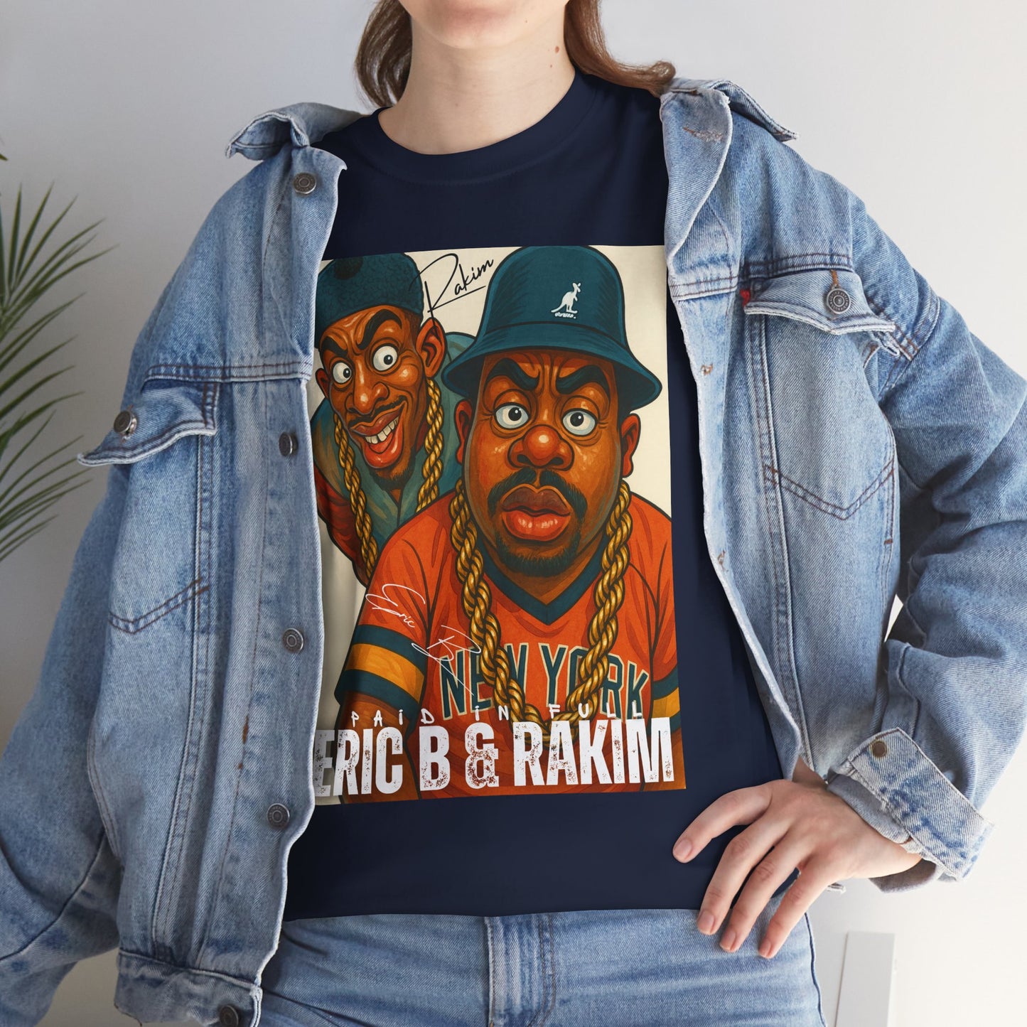 "Eric B and Rakim" Vintage Rap Duo Graphic Tee