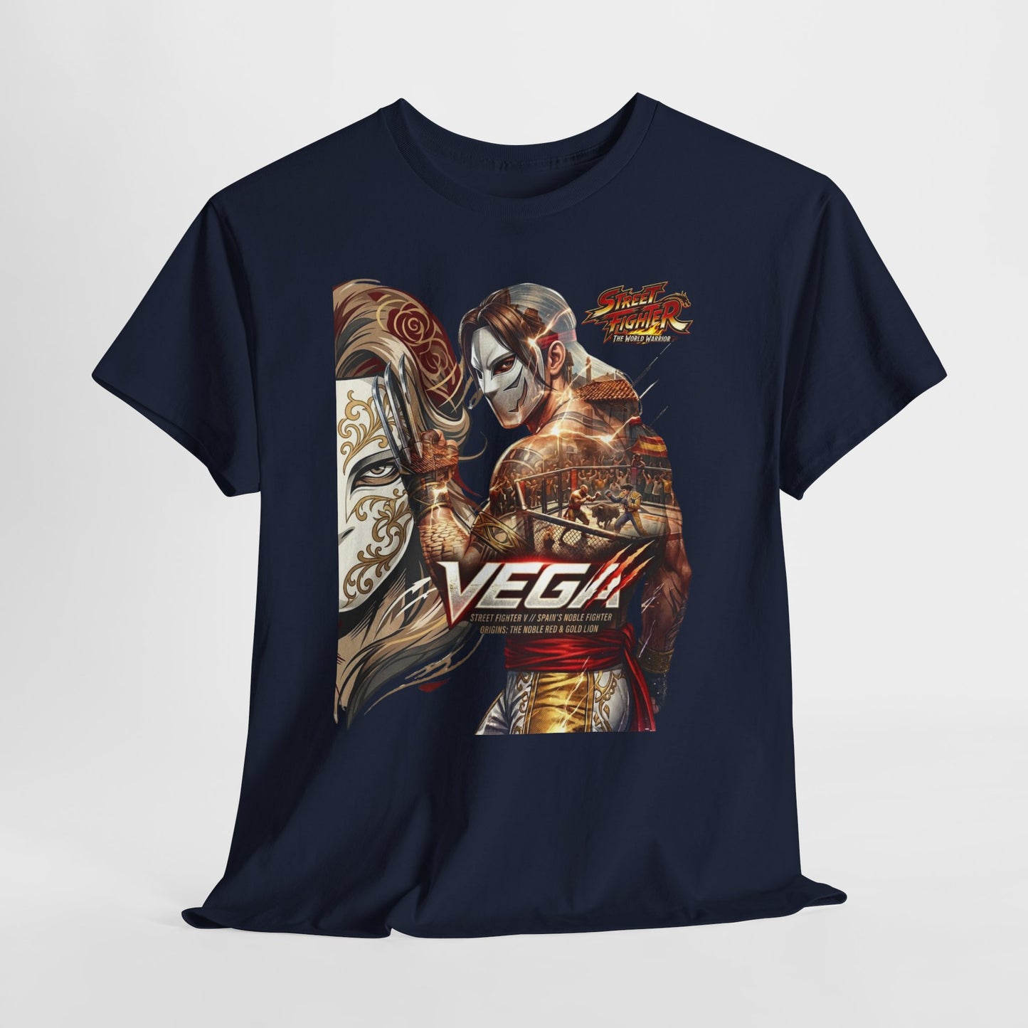 Vega Fighter Graphic Tee – Retro Arcade Game T-Shirt