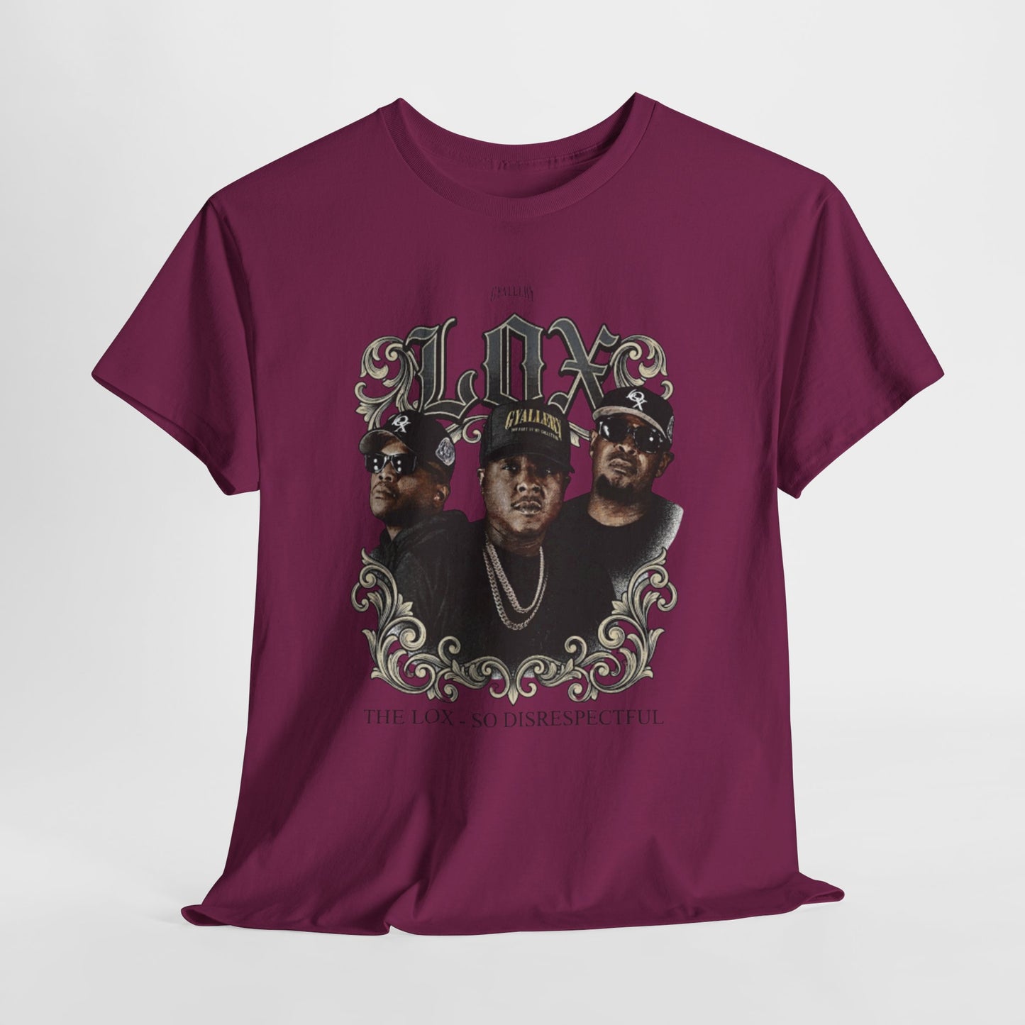 The Lox Graphic Tee Vintage Hip-Hop Portrait T-Shirt