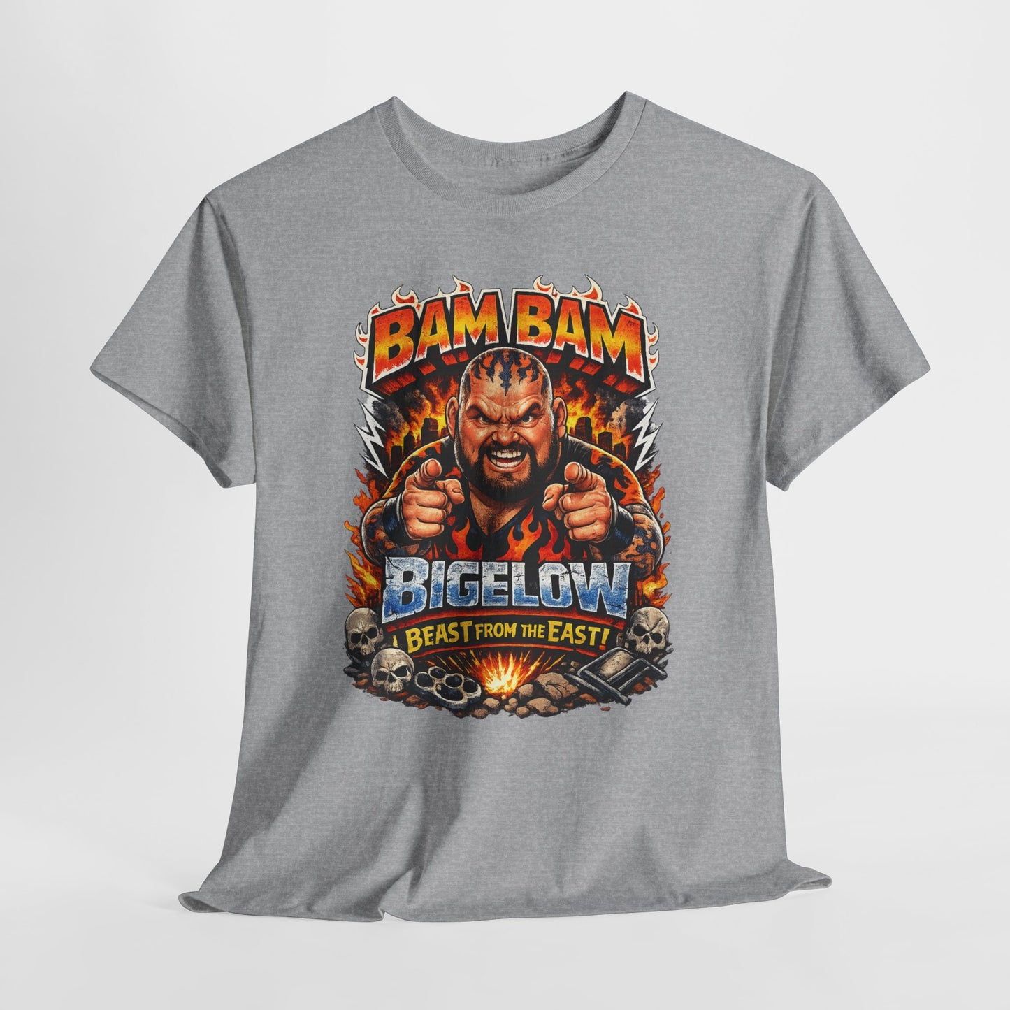 Bam Bam Bigelow 'Beast From the East' Graphic Tee