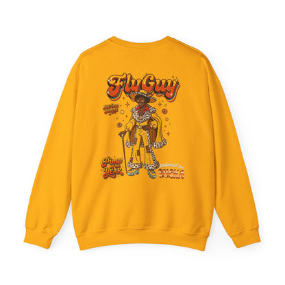 Fly Guy "Pimp Of The Year" Vintage Streetwear Crewneck Sweatshirt