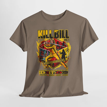 Kill Bill Graphic Tee — Retro Action Movie Poster T-Shirt