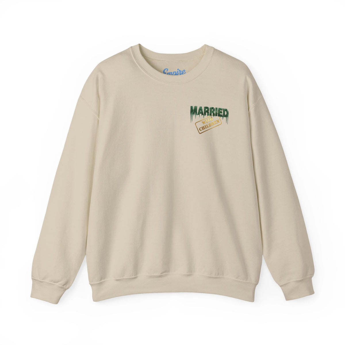 Al Bundy 'Married... Awesome Gawwwwd' Crewneck Sweatshirt