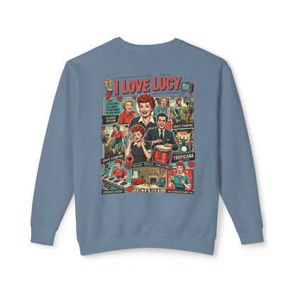 I Love Lucy Vintage Collage Sweatshirt